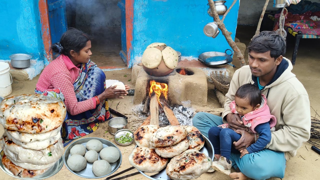 आज जया जी बनाई मटकी रोटी | Very Delicious Roti | Traditional Couple |
