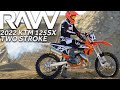 2022 ktm 125sx two stroke raw  motocross action magazine