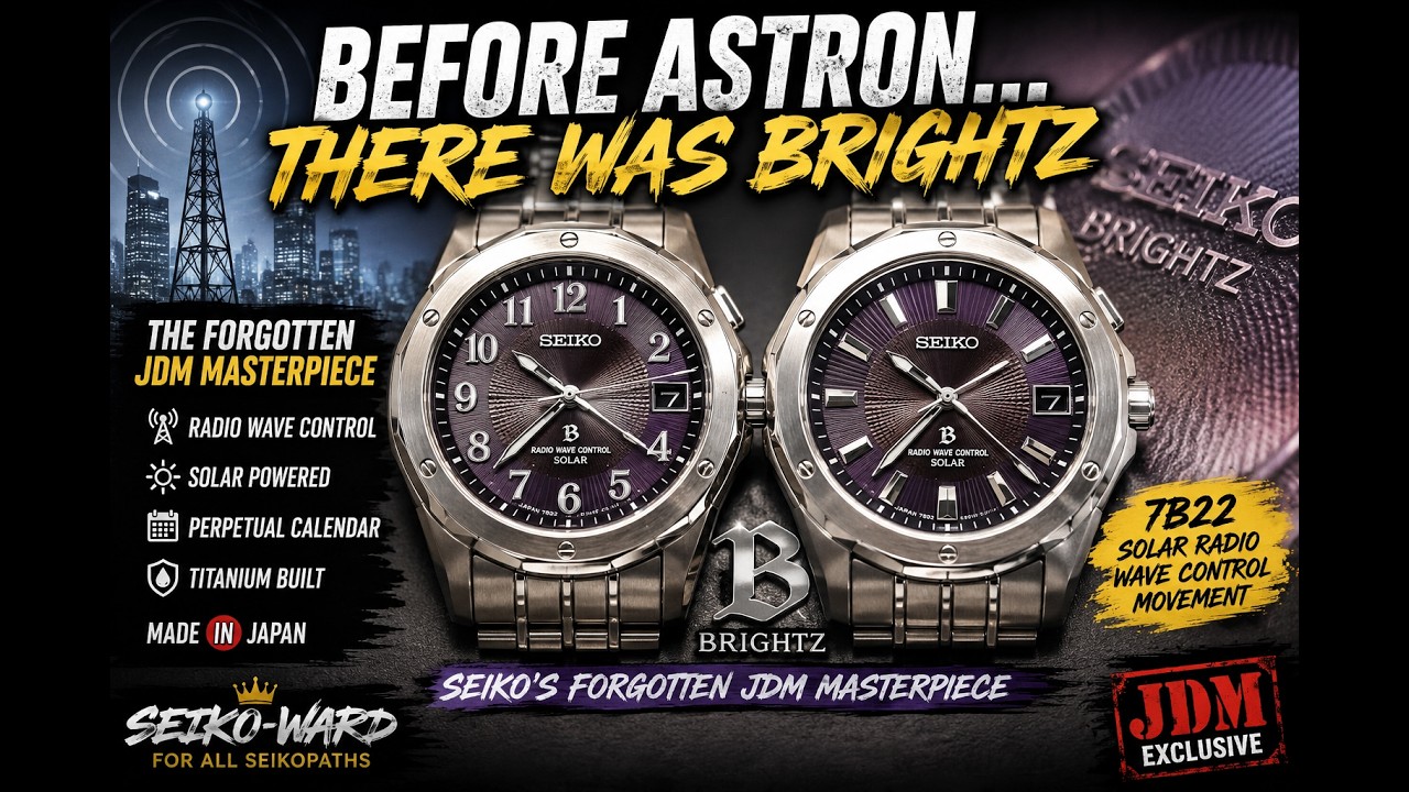 Before Astron There Was Brightz | Seiko's Forgotten JDM