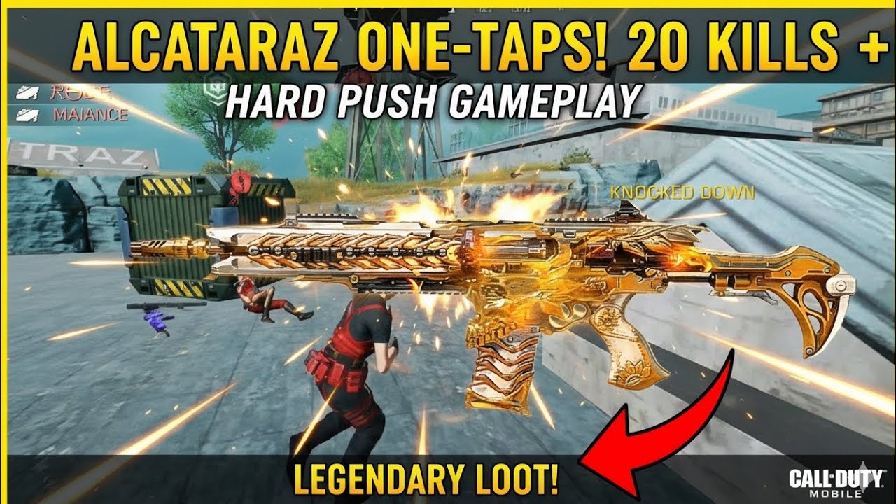 They Thought I Was Cheating! 🎯 25+ Kills Alcatraz ONE-TAPS Only...!