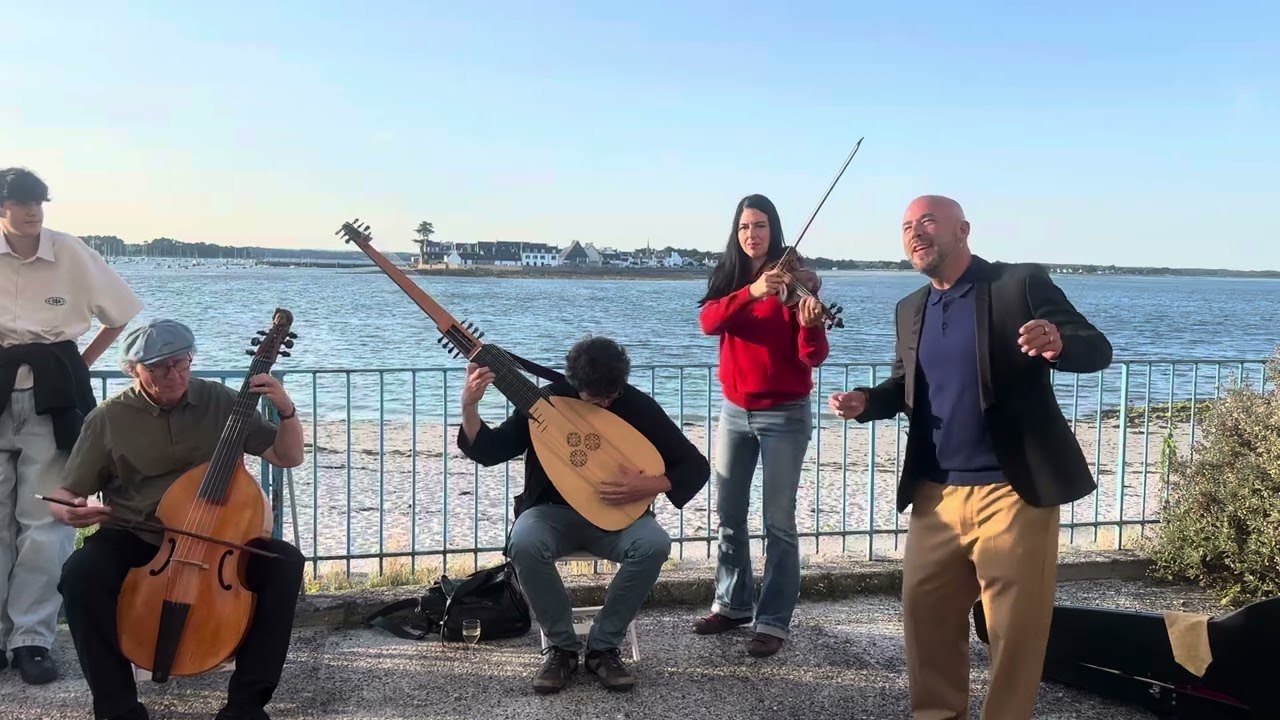 La Rosa Enflorese – Air judéo-espagnol | Voix : Mathieu Salama | Violon, théorbe, viole de gambe
