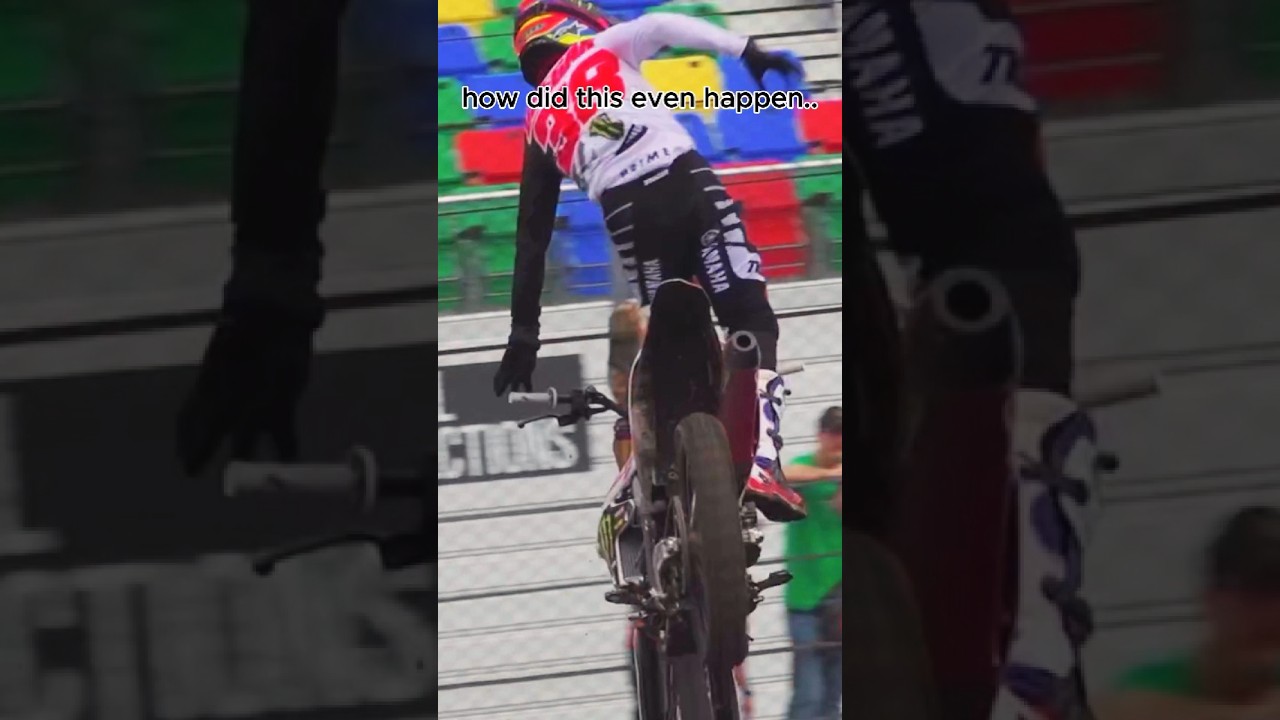 Haiden Deegan HUGE crash at Supercross Race 