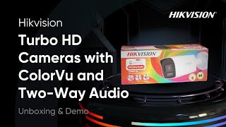 Hikvision Turbo Hd Cameras With Colorvu And Two Way Audio
