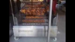 Közde Piliç Çevirme Makinası Imalatı 0212 875 30 65 - شواية دجاج على الفحم