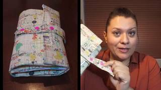 Changing Pad Sewing Tutorial for Beginners // DIY Baby Shower Gift // Grab and Go Changing Pad