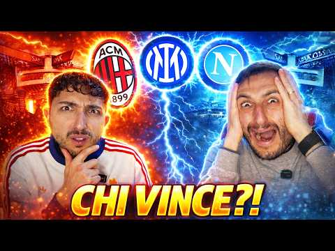 Video Chi VINCE lo SCUDETTO?! ? INTER, MILAN o NAPOLI? ?