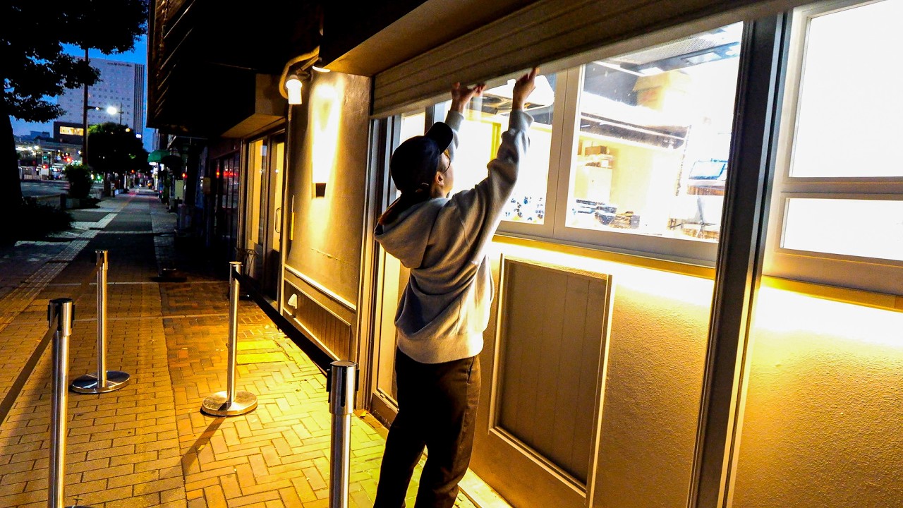 岡山）朝定食５９０円と無料サービスに腹パン確定！誰よりも働く３３歳イケメン店主が作るコスパ最強うどんに密着