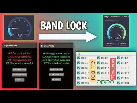 Band lock in realme oppo  OnePlus | Mediatek  Sanapdragon | 5g band change in Jio Airtel Mobile