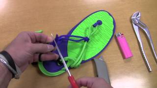 Shorten Laces on Xero Shoes Amuri Cloud & Venture