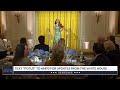 President Trump Welcomes Violinist Rusanda Panfili's Performance at the 2026 Governors Dinner