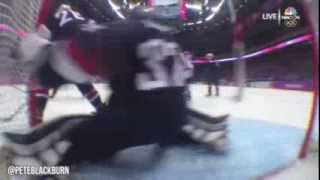 Banned Video Of Jonathan Quick US Olympic Goal Vs RUSSIA