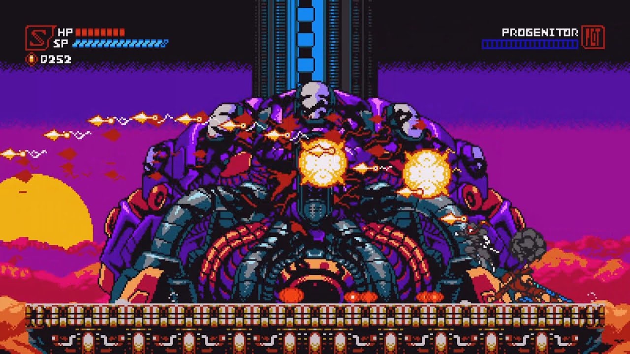 Cyber Shadow Nintendo Switch: Final Boss + Ending + Credits