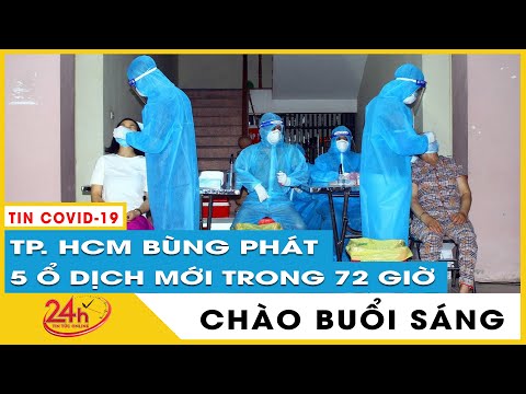 Tin tức 24h mới.Tin Sáng 10/7 Không cấp giấy thông hành có 1280 điểm phong tỏa ở TP HCM do COVID-19