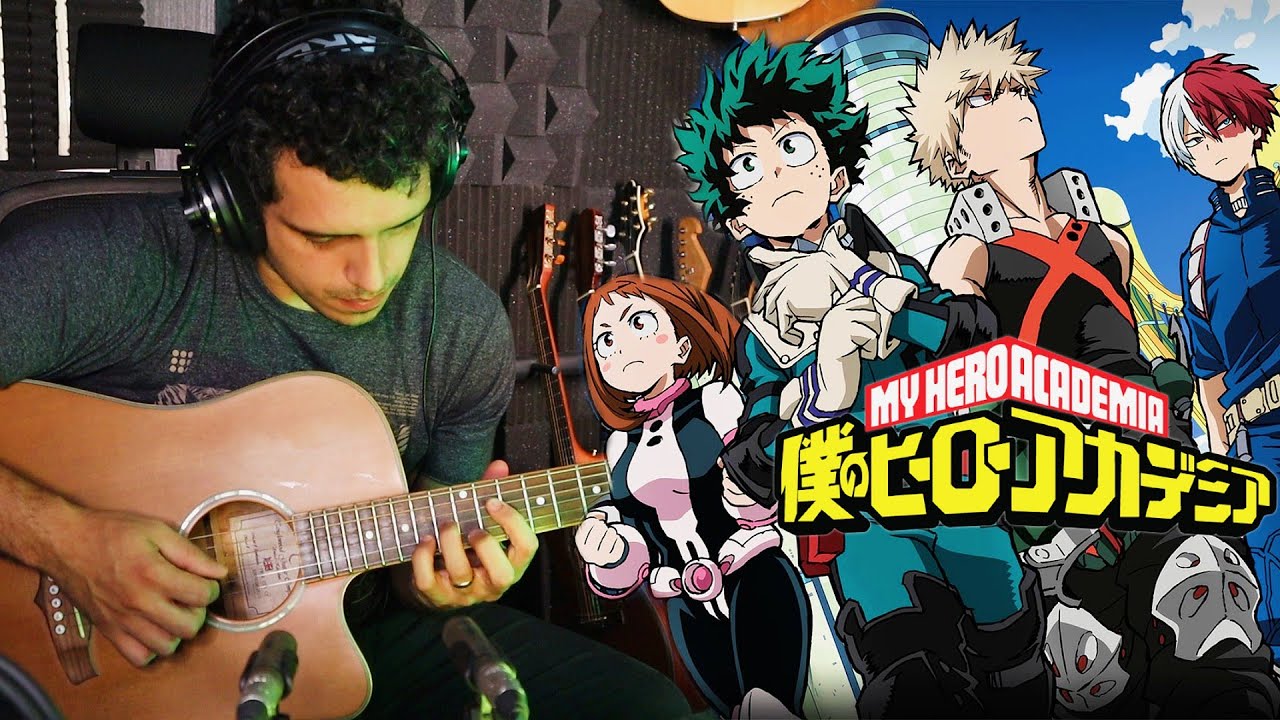 My Hero Academia ♪ The Day Solo Acoustic Guitar YouTube Music