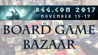 BGG.CON 2017 Board Game Bazaar