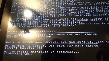 Unlocking Motorola Xoom Bootloader Walthrough
