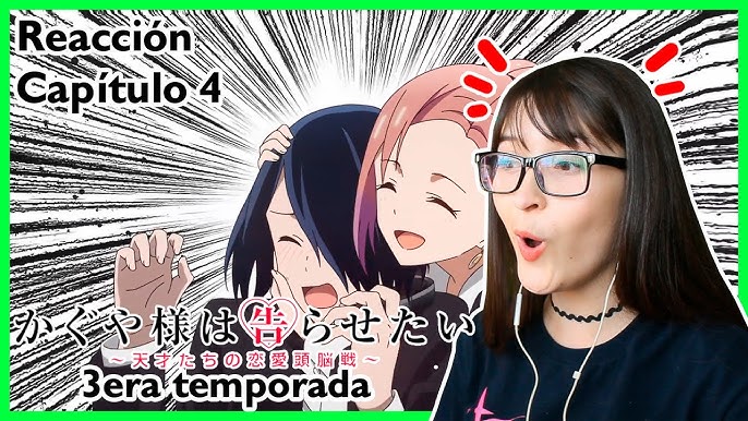 TODO MENOS EL VISTO! KAGUYA- SAMA TEMPORADA 3 CAP 1 REACCION 