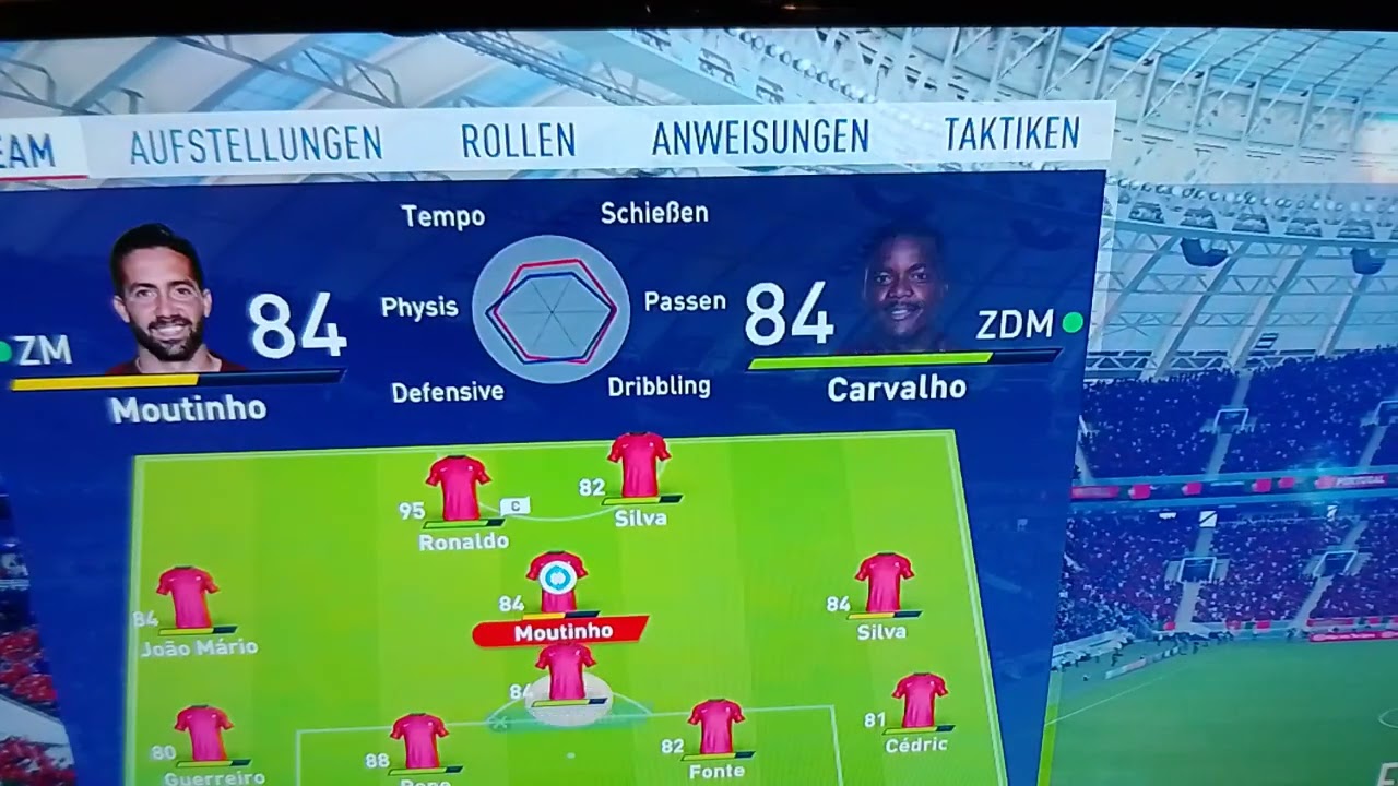Portugal gegen Marokko fifa18