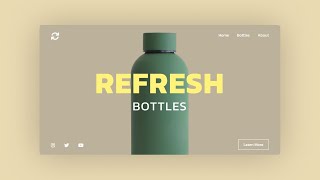 GSAP Animated Landing Page Design | Quick Tutorial