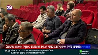 FATİH ÖNALAN: BİNANIN TAŞIYICI SİSTEMİNE ZARAR VERECEK BETONDAN TAVİZ VEREMEM