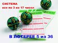 Выигрышная система игры в спортлото