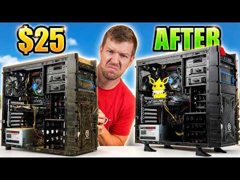 I Bought a BROKEN $25 Gaming PC and Actually Fixed it