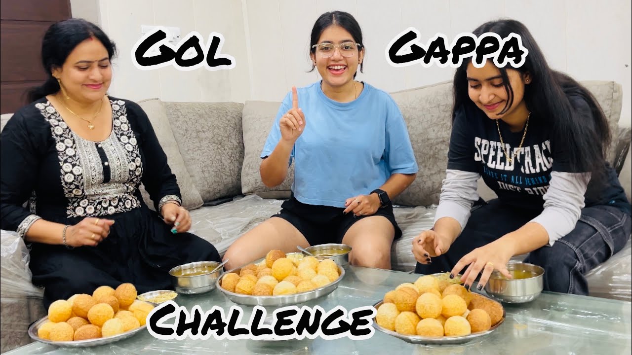 GolGappa Eating Challenge 🫵🏻