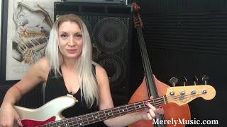 How to Play B Major Scale on Bass Guitar