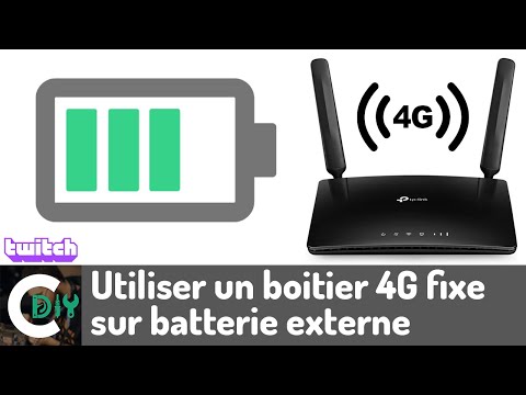 [DIY] Conversion d'un boitier 4G fixe utilisable sur batterie