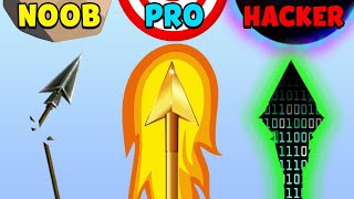 NOOB vs PRO vs HACKER - Archer Hero 3D screenshot 3