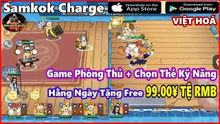 Samkok Charge VH | Hằng Ngày Free 99.00¥ TỆ RMB |+CODE| Gameplay Phòng Thủ Giảm 65% X7GAME #4306 screenshot 4