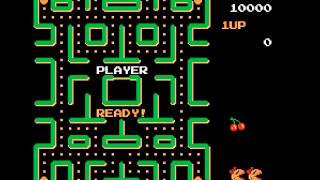 Ms. Pac-Man (Namco) - Ms. Pac-Man (NES / Nintendo) dieing - User video