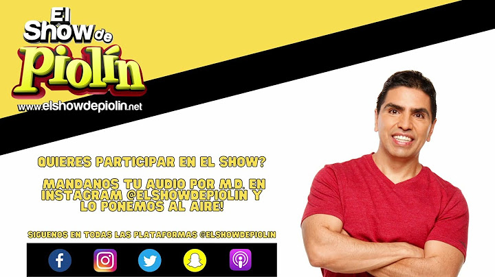 Escuchar el show de piolin en vivo