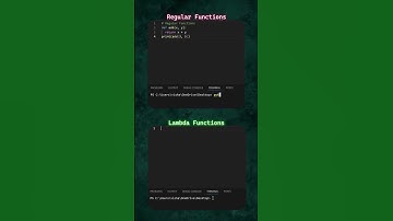 Lambda vs Regular Functions in Python – What