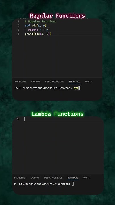Lambda vs Regular Functions in Python – What's the Difference? # ...