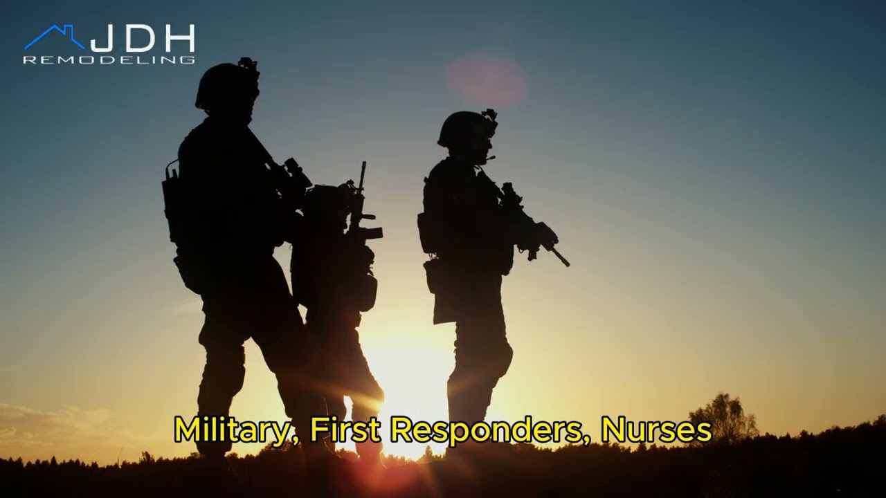 Free Roof Giveaway 2025 – Serving Those Who Serve | JDH Remodeling