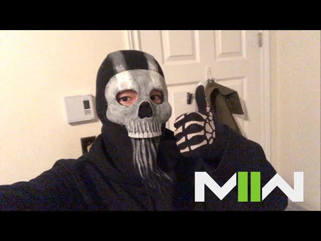 New 3D Call of Duty 6 Modern Warfare 2 Ghost Skull Full Face Ghost Mask