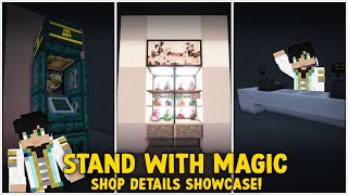 5 Shop Details Builds Ideas using ARMOR STAND - STAND WITH MAGIC