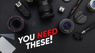 10 Must Have Camera Gear & Accessories