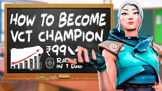 How to become a VCT Champion | Valorant Live Stream ? valorant