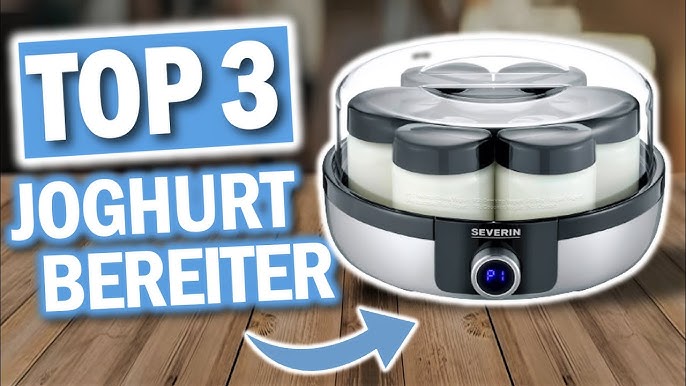 SilverCrest Yogurt Maker SJB 18 A1 REVIEW (Lidl 18W 7 pots) - YouTube