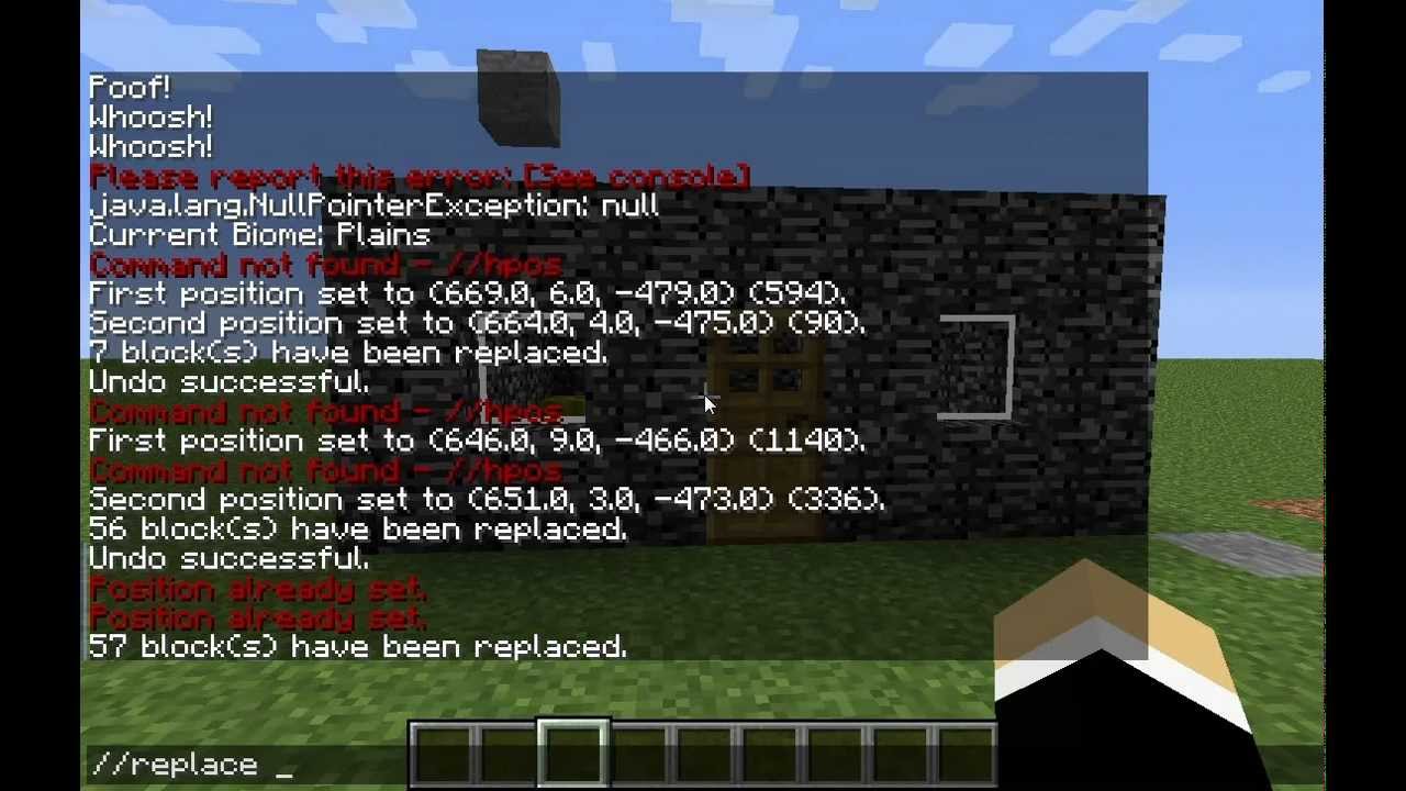 commands for multiplayer minecraft pe