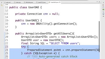 Servlet Database Part 1