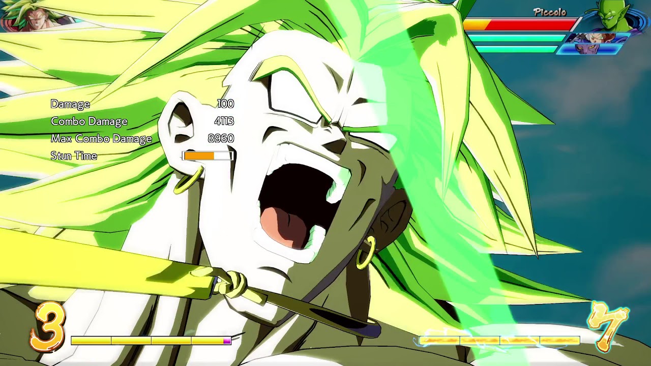 Piccolo Special Beam Cannon Full Charge with Broly and SS Vegeta YouTube