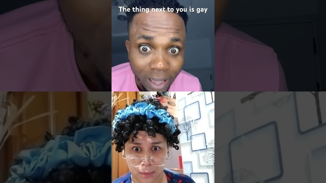 The thing next to you is gay😲 