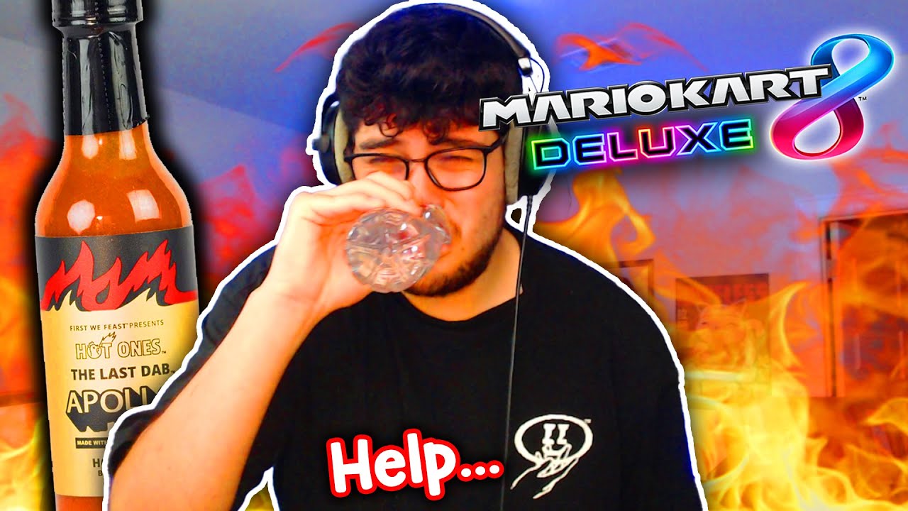 I Did A Hot Sauce Challenge Against My Chat...