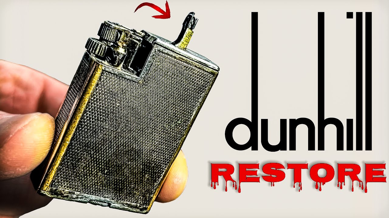 From $10 to $150: Restoring a Silver Dunhill Lighter!