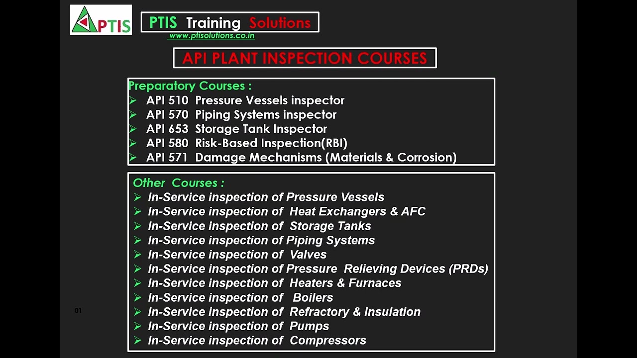 PTIS Training Brochure