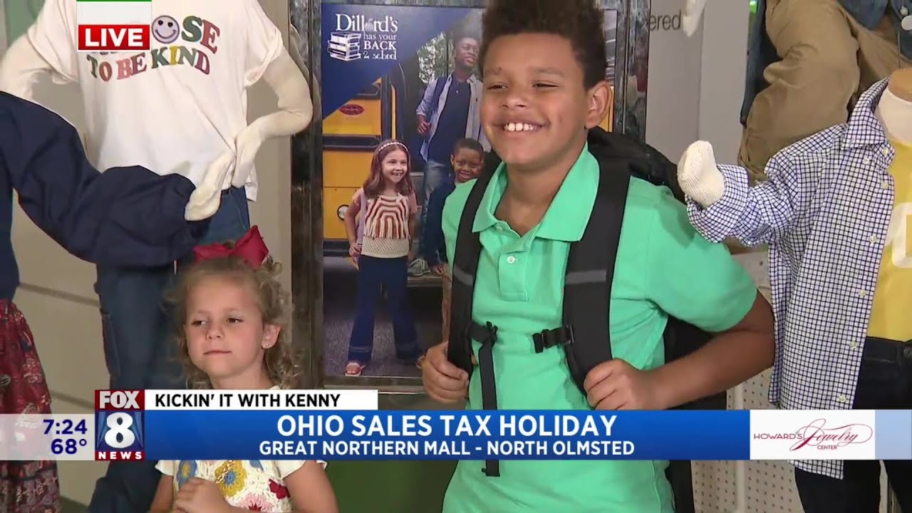Ohio Sales Tax Holiday is bigger and better than ever - YouTube