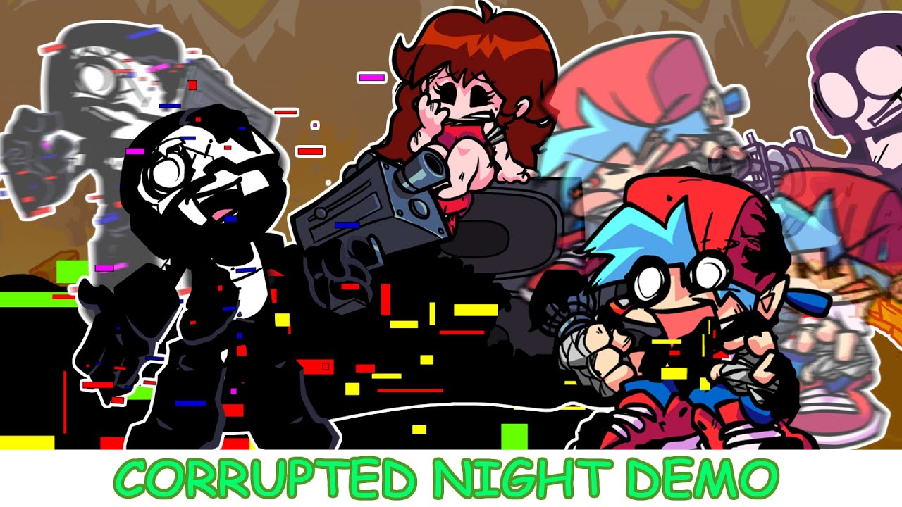 Corruption night. FNF Pibby. Pibby Tankman FNF. Corrupted Night vs Tankman. Friday Night corruption vs Pibby Tankman Exclusive Mod.